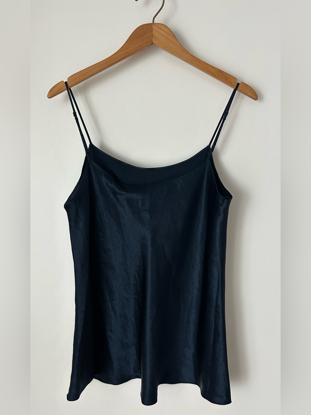 Vince Navy Satin Camisole